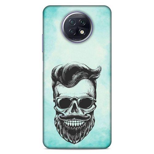 Lopard Xiaomi Redmi Note 9T Uyumlu Kılıf Tattoo's (25) Antişok Kapak Mustache
