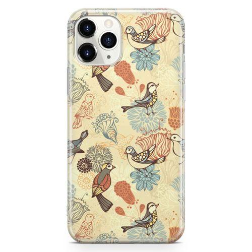 Apple iPhone 11 Pro Kılıf Cennet Papağanı Arka Kapak Koruma Desenli Full Koruyucu