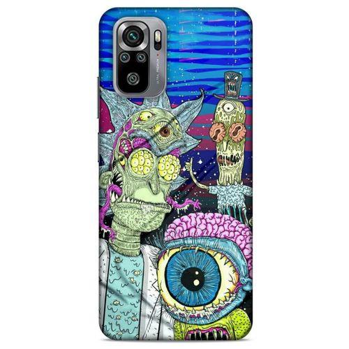 Xiaomi Redmi Note 10S Uyumlu Kılıf Rick And Morty (49) Ultra Silikon Kılıf Decoy Summers