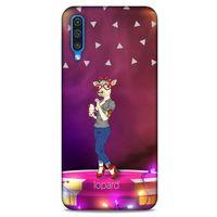 Samsung Galaxy A50 Kılıf FunnyMaX (49) Ultra Silikon Kılıf Kırmızı