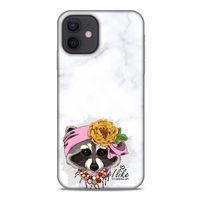 Animax Rüküş Rakun Apple iPhone 12 Kılıf Desenli Silikon
