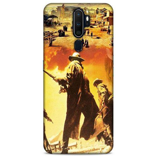 Lopard Oppo A5 2020 Uyumlu Kılıf IMDB Film (46) Core Armor Kılıf Bir Zamanlar Batı'da