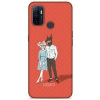 Huawei P40 Kılıf FunnyMaX (15) Antişok Kılıf Kırmızı Kedi Köpek