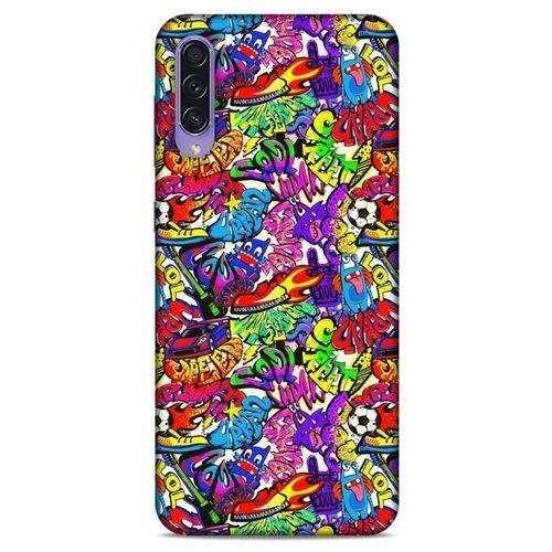 Graffitix (45) Desenli Silikon Kapak Samsung Galaxy A50s Kılıf