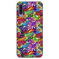 Graffitix (45) Desenli Silikon Kapak Samsung Galaxy A50s Kılıf