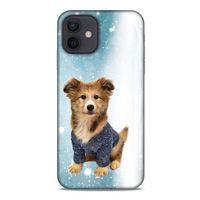 Apple iPhone 12 Kılıf Köpek Kıyafetleri (27) Tasarımlı Kılıf Fino Hoodie