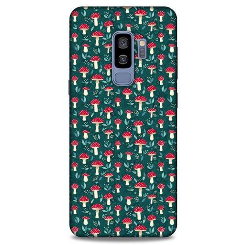 Frutix Mantar 02 Samsung Galaxy S9 Plus Kılıf Desenli Silikon