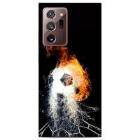 Lopard Samsung Galaxy Note 20 Ultra Uyumlu Kılıf FireX (35) Fit Design Kılıf Futbol