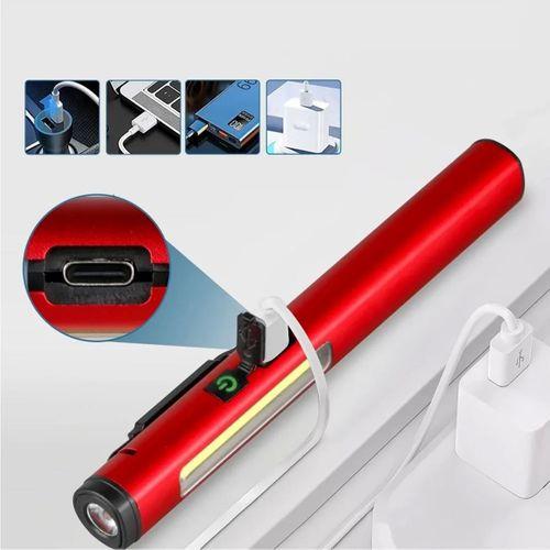 Şarjlı Mıknatıslı Çalışma Lambası Cep Feneri  Wt-307-s