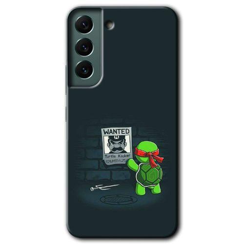 Potkal Hediye Fabrikası Samsung Galaxy S22 Plus Kılıf HD Desen Baskılı Arka Kapak - Kaplumbağa Avcısı