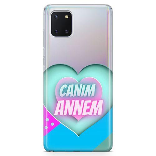 Samsung Galaxy A81 Kılıf Anneler Günü Hediyesi Arka Kapak Koruma Desenli Full Koruyucu