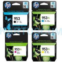 Hp 953 + 953XL Sarı Kırmızı Mavi Siyah Kartuş Seti - Officejet Pro 7720/7730/7740/8210