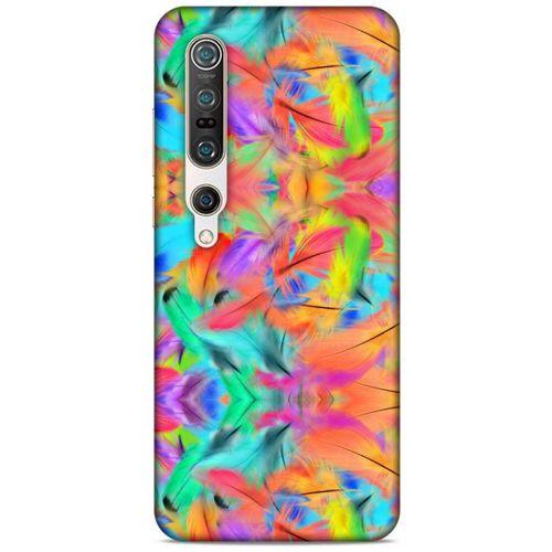 Xiaomi Mi 10 Pro Kılıf Desenli Özel Seri Tüyler (32) Soft Silikon Kılıf