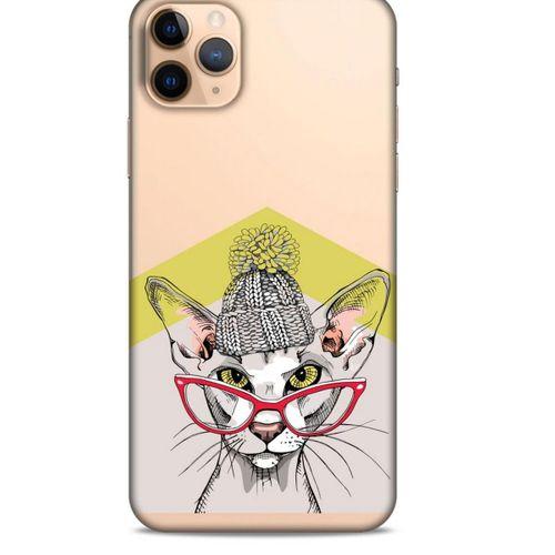 Zoologix (25) Apple iPhone 12 Pro Şeffaf Kılıf Silikon Desenli