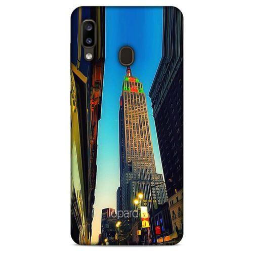 Samsung Galaxy A20 Kılıf Dünya Mimarisi (6) Silikon Kılıf Empire State