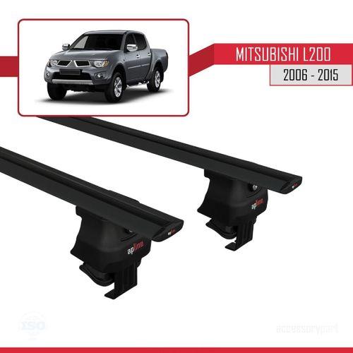 Mitsubishi L200 / Triton IV 2006-2015 Arası ile uyumlu ACE-4 Ara Atkı Tavan Barı SİYAH