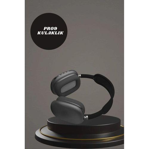 Kulak Üstü Kulaklık Pro9 Ve Yeni Nesil Akıllı Saat Android Ve İos Uyumlu Anc Özelliği