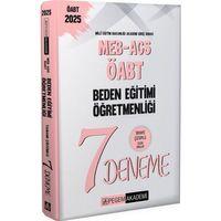 2025 MEB AGS ÖABT Beden Eğitimi Öğretmenliği Tamamı Çözümlü 7 Deneme Pegem Yayınları