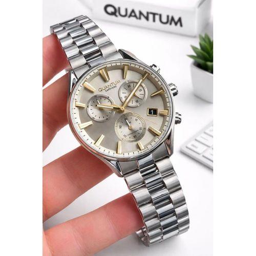 Quantum Sapphire Camlı İtalyan Bileklik Hediyeli 2 Yıl Garantili 10 Atm Erkek Kol Saati 1193.310