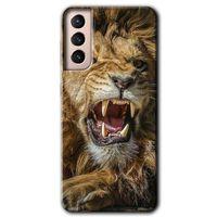 Galaxy S21 Plus Kılıf HD Desen Baskılı Arka Kapak - Lion King