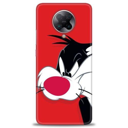 Xiaomi Redmi K30 Pro Kılıf HD Baskılı Kılıf - Sylvester + Tam Ekran Koruyucu