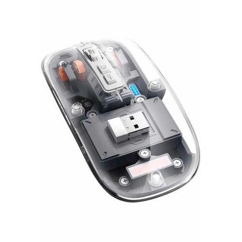Kablosuz Mouse Fare Şarjlı Bluetooth Wireless Çift Modlu Sessiz