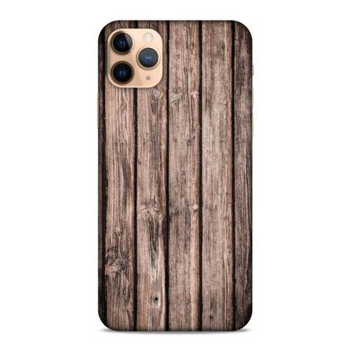 Lopard Apple Iphone 11 Pro Uyumlu Kılıf Wood'X (17) Tasarım Kılıf Baskılı