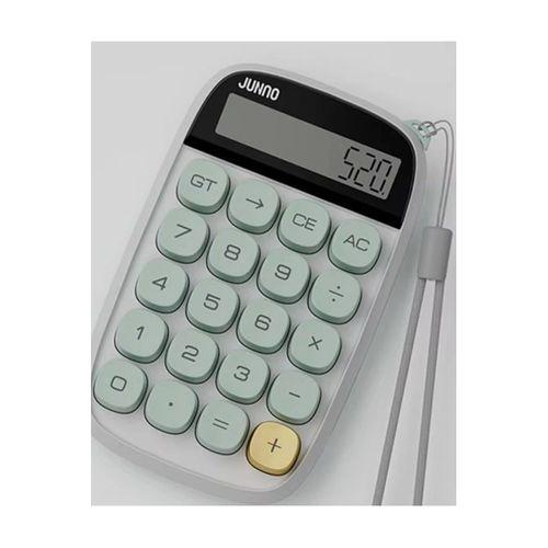 Sevimli Kare Tuşlu 10 Haneli Ldc Ekran Hesap Makinası Yeşil