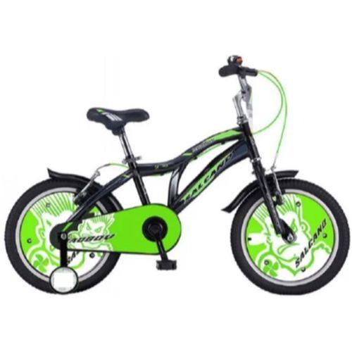 Salcano BadBoy 16 Jant Erkek Çocuk Bisikleti Siyah-Yeşil