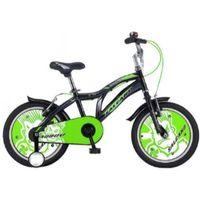 Salcano BadBoy 16 Jant Erkek Çocuk Bisikleti Siyah-Yeşil