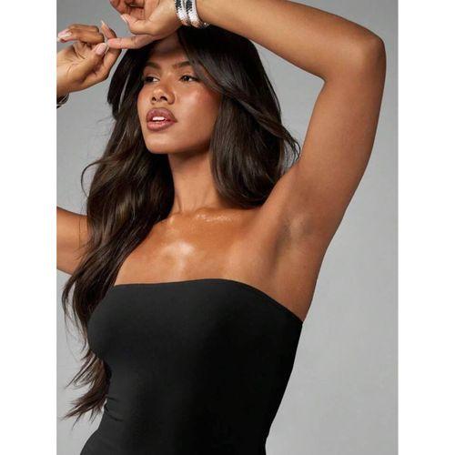 Kadın Straplez Mini Elbise