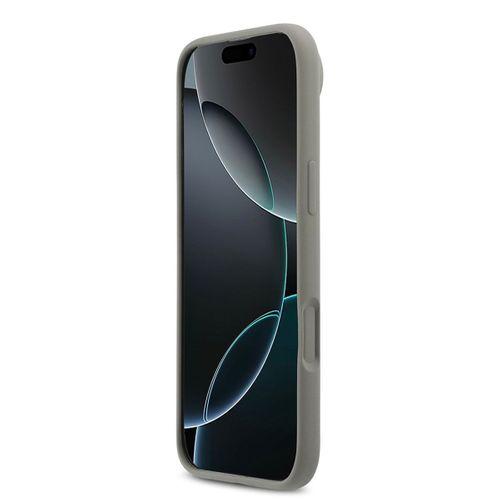 Apple iPhone 17 Air Kılıf DKNY Orjinal Lisanslı M-safe Şarj Özellikli Metal Logolu Silikon Kapak