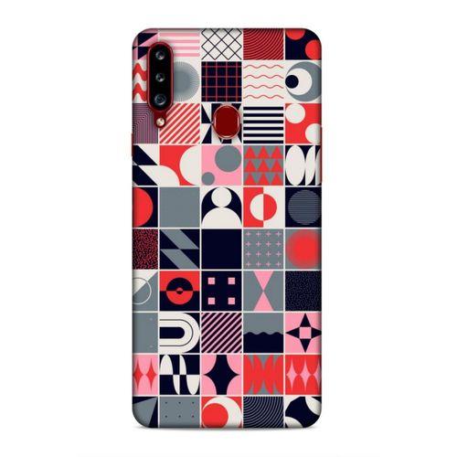 Samsung Galaxy A20s Uyumlu Kılıf Insomnia (26) Tpu Silikon Kılıf Kırmızı Krem