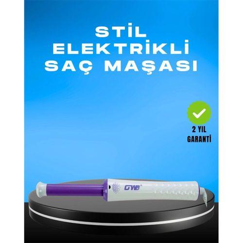 Gw Saç Kıvırma Makinesi – 360° Döner Başlık, Negatif İyon Teknolojisiyle