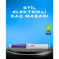 Gw Saç Kıvırma Makinesi – 360° Döner Başlık, Negatif İyon Teknolojisiyle