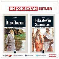 Ema Yayınları Tolstoy İtiraflarım ve Platon Sokrates in Savunması 2 Kitap Set