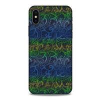 Apple Iphone X Kılıf Desenli Özel Seri Tüyler (44) Tough Armor Kılıf