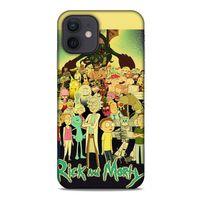 Apple iPhone 12 Uyumlu Kılıf Rick And Morty (38) Neo Hybrid Kılıf Rick Sanchez