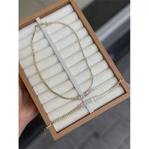 Xuping Baget Set  Kolye - Altın