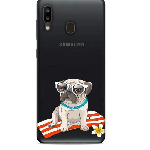 Zoologix (39) Samsung Galaxy A11 Şeffaf Kılıf Silikon Desenli