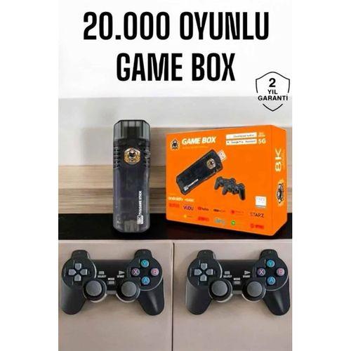 20.000 Oyunlu Premium Model Oyun Konsolu 8k Android Tv Hd Game Stick