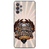 Samsung Galaxy A32 Uyumlu Kılıf Motorsiklet (3) Kapak Harley Davidson