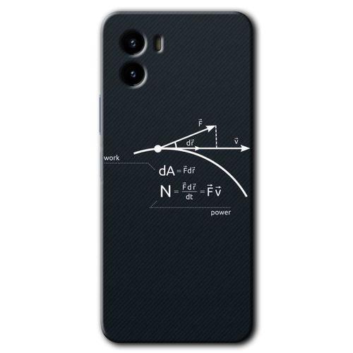 Vivo Y15s HD Baskılı Kılıf + 9D Tam Ekran Koruyucu - Work Formül