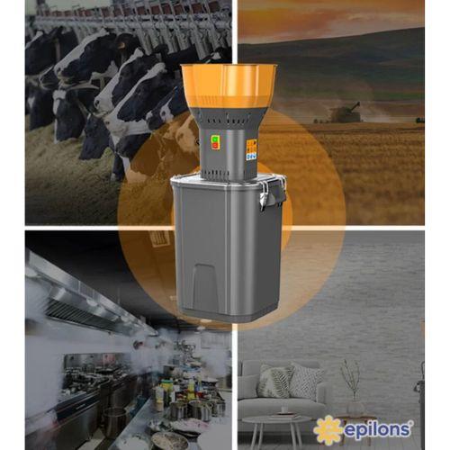 Yem Kırma Makinesi 55lik - 9 Paslanmaz Elek Hediyeli Ve Yedek Motorlu