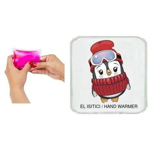 Bereli Penguen Cep Sobası,El Isıtıcı,Sıcak Su Torbası Pvc 10X9,5Cm