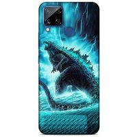 Oppo Realme C15 Kılıf Dragons (39) Liquid Crystal Kılıf Ejderhalar