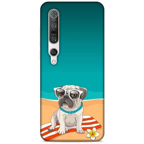 Animax Pug Plajda Xiaomi Mi 10 Pro Kılıf Desenli Silikon