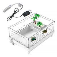 Sobo Plastik Kaplumbağa Bahçesi Lambalı 38x27x18cm