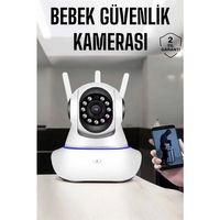 Wifi Kamera Ev Kamerası Gece Görüşlü Kablosuz Bebek Izleme Kamerası
