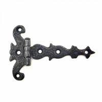 Antika Tarz Dekoratif Pirinç Kuyruklu Kelebek Menteşe - 63x100 Mm, Oksit